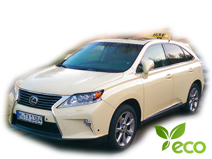 Lexus Hybridtaxi Munich